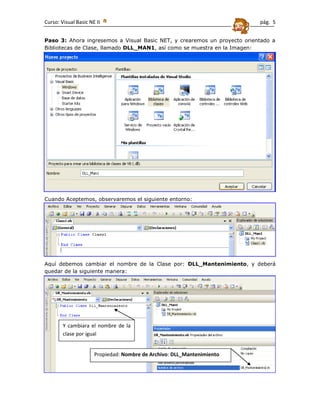 CREACION DE DLL Y USO (Ejemplo desarrollado)