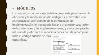 Creacion de librerias y modulos | PPTX