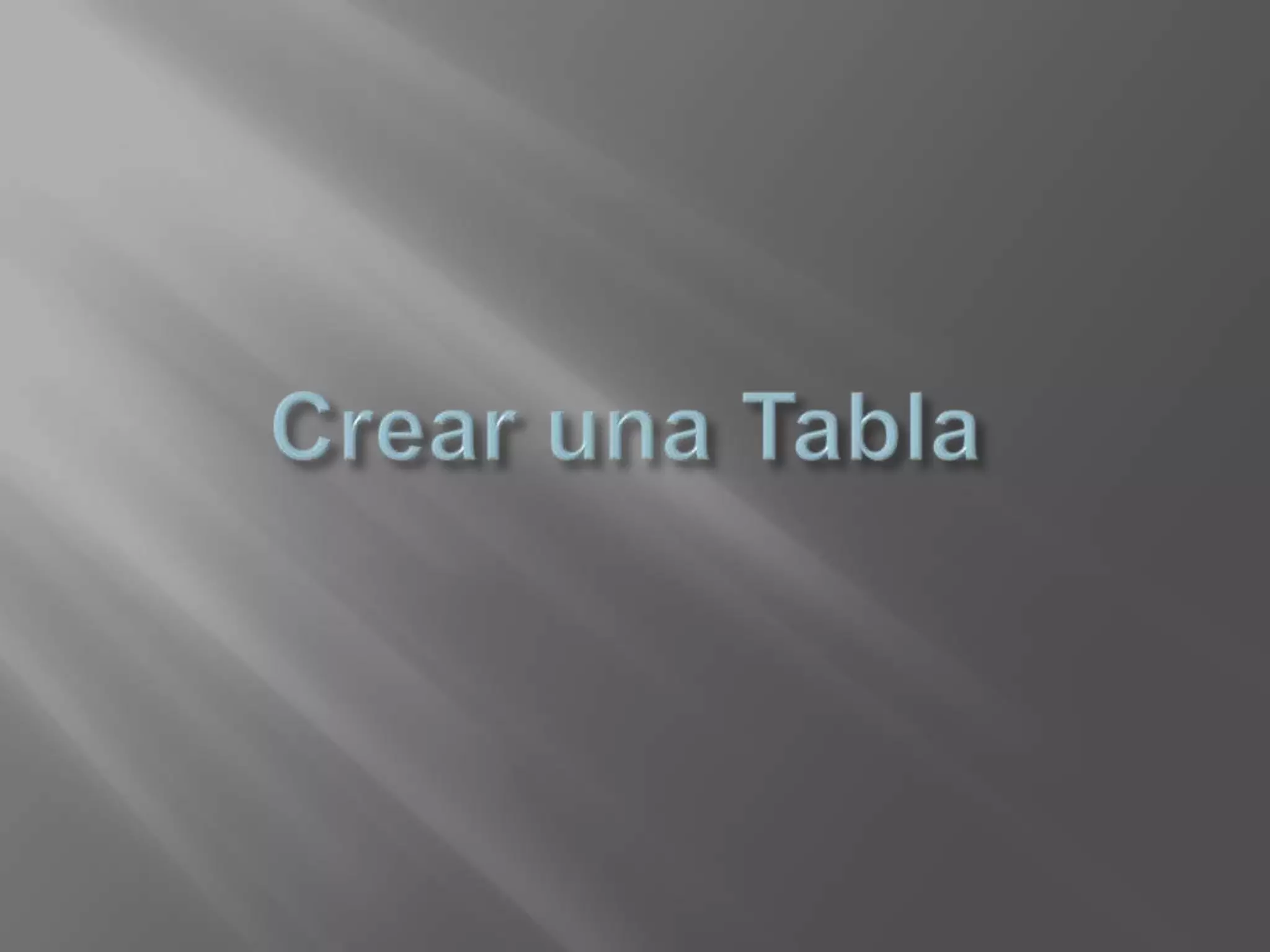 Una vez introducidos registros en una tabla es posible realizar modificaciones en la estructura de la tabla. Los pasos a seguir son:Establecer la visualización Vista Diseño.