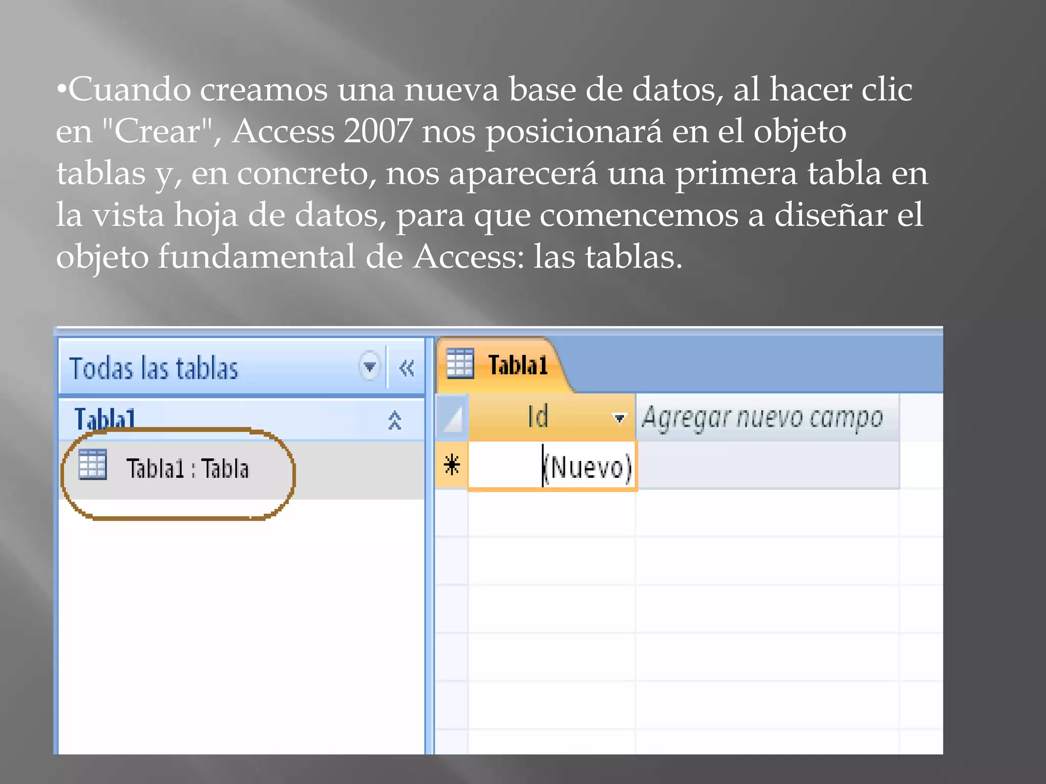 Realizar los cambios que sean necesarios, cambiar el nombre de los campos, el tipo de dato, las propiedades, o incluso introducir nuevos campos.Acceder a la visualización Vista Hoja de datos desde el botón Ver - Hoja de datos. El programa detecta las modificaciones y presenta el siguiente mensaje:
