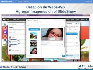 Segundo curso Proyecto Integrado Unidad TICs 
Módulo : Creación de Webs 
 
