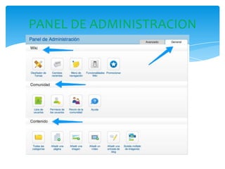 PANEL DE ADMINISTRACION

 