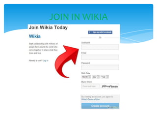 JOIN IN WIKIA

 