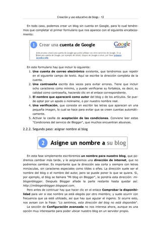 Creacion Y Uso Educativo De Los Blogs  Taller  Congreso  Internet En El  Aula (2) Slide 12