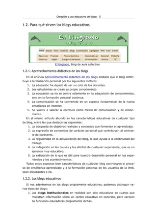 Creacion Y Uso Educativo De Los Blogs  Taller  Congreso  Internet En El  Aula (2) Slide 5