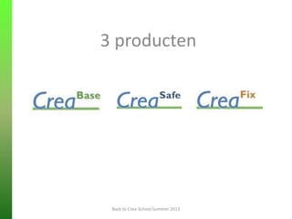 3 producten
Back to Crea-School Summer 2013
 