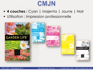§  4 couches : Cyan | Majenta | Jaune | Noir
§  Utilisation : Impression professionnelle
 