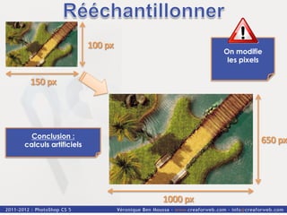 On modifie
                       les pixels




  Conclusion :
calculs artificiels
 