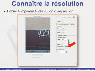 §  Fichier > Imprimer > Résolution d’impression
 