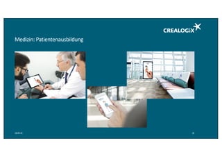 Medizin:	Patientenausbildung
18.09.16 18
 