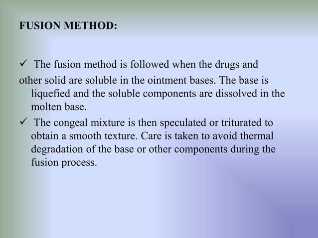 CREAM FORMULATION AND EVALUATION | PPT