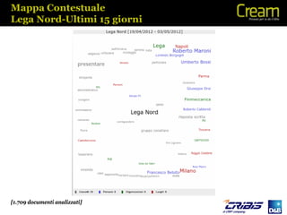 Mappa Contestuale
Lega Nord-Ultimi 15 giorni




[1.709 documenti analizzati]
 