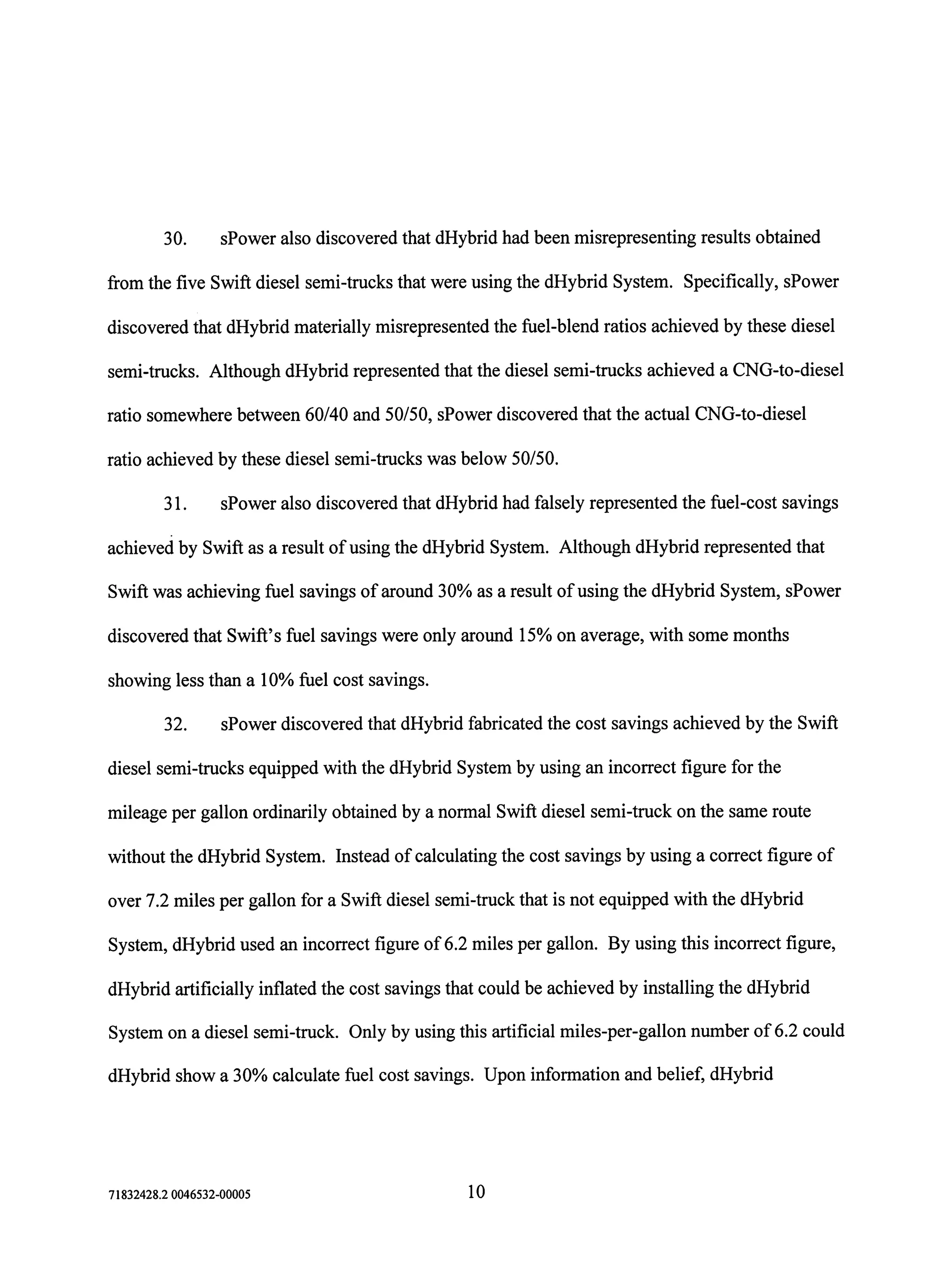 Sustainable Power v dHybrid