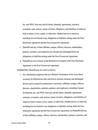 Sustainable Power v dHybrid