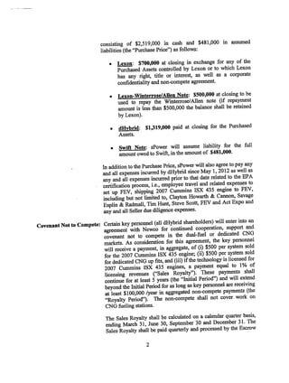 Sustainable Power v dHybrid