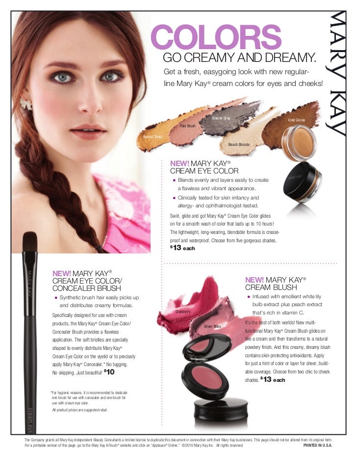mary kay cream blush