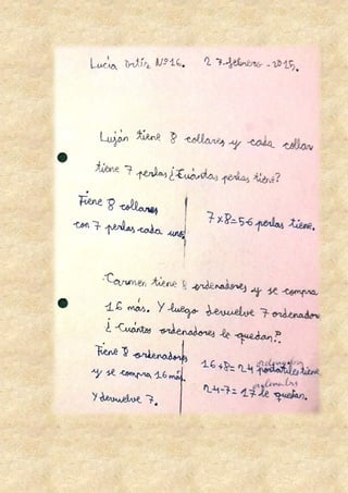 Creamos y resolvemos problemas