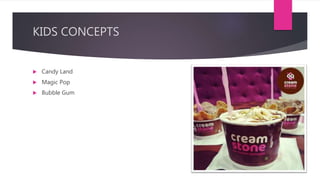 KIDS CONCEPTS
 Candy Land
 Magic Pop
 Bubble Gum
 