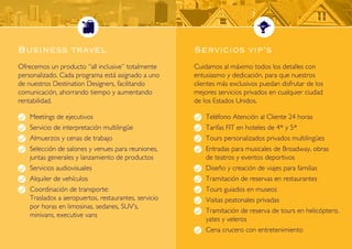 Creando experiencias únicas