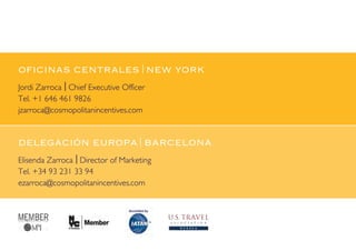 Creando experiencias únicas