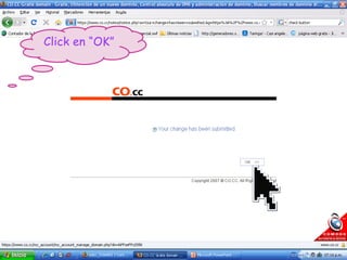 Click en “OK” 
