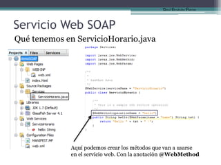 Web Method Java Service Creando un servicio SOAP en Java con NetBeans | PDF