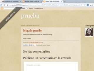 Crear blog