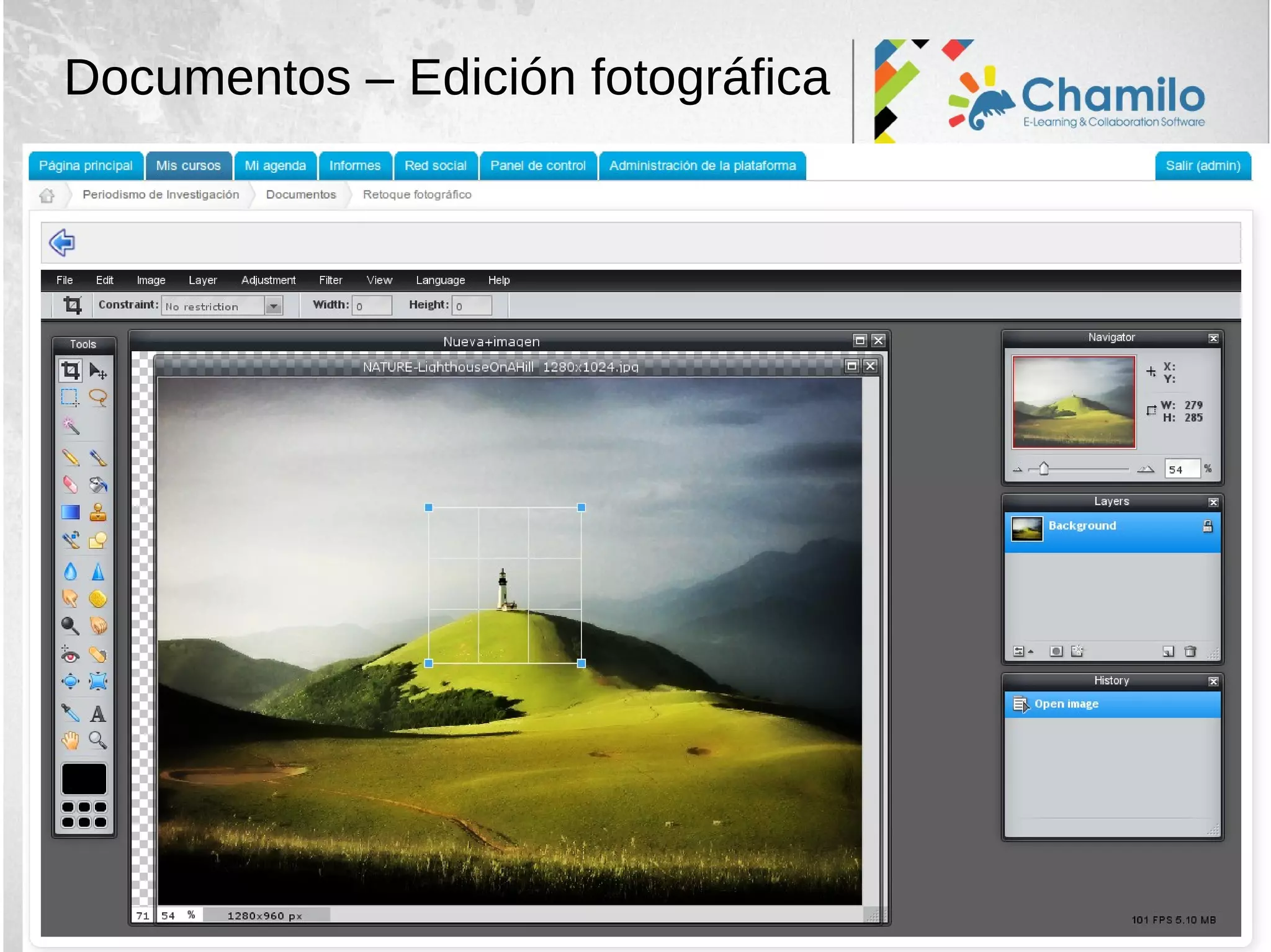 Documentos – Edición fotográfica
 