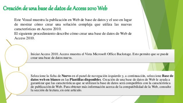 Crear Vista En Access 2010