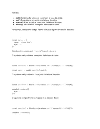 javascript - bootstrap datatables update e delete... Crear base de datos en FireBase.js .pdf