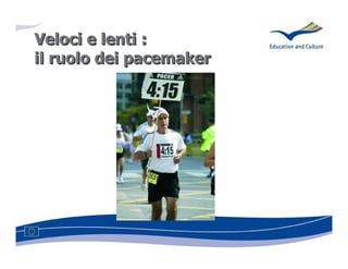 Veloci e lenti :
il ruolo dei pacemaker
 