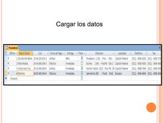 Cargar los datos
 