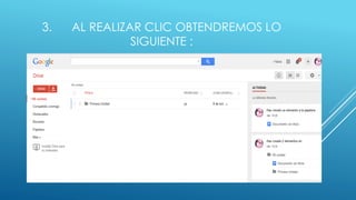 3. AL REALIZAR CLIC OBTENDREMOS LO 
SIGUIENTE : 
 