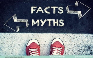 Mitos y Estrategias
www.marketingandweb.eswww.marketingandweb.es #WCAlicante2017 @marketingandweb
 