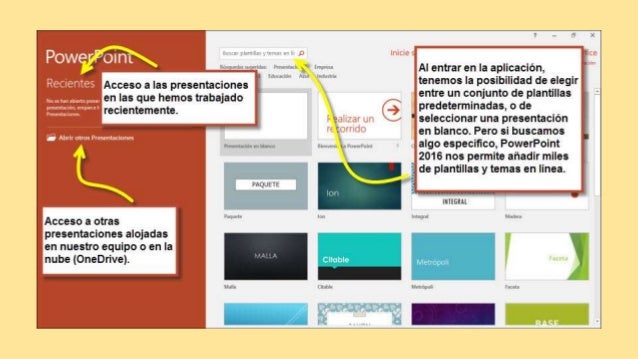 crear una presentaión con power point 2016