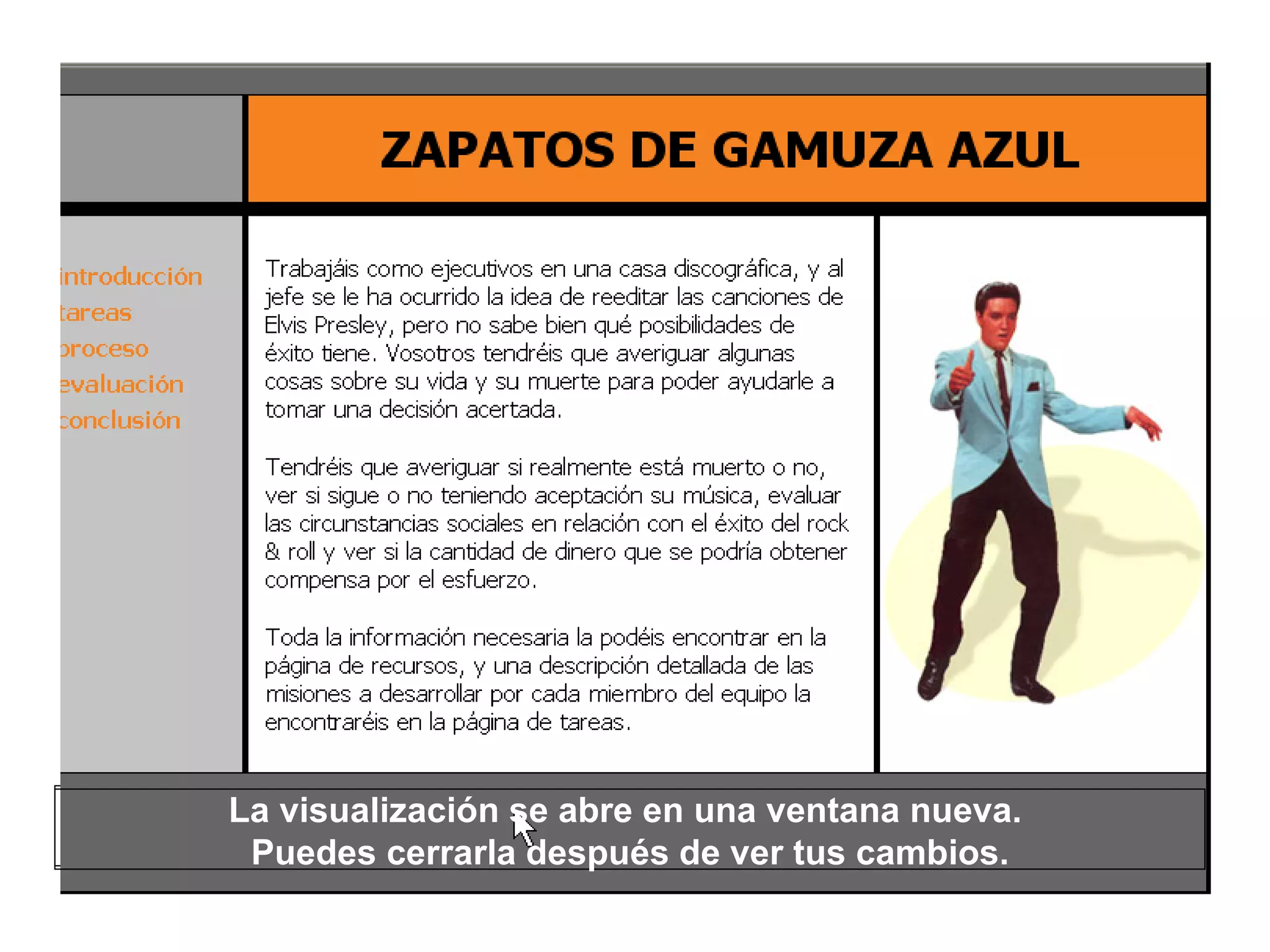 La visualización se abre en una ventana nueva.  Puedes cerrarla después de ver tus cambios. La visualización se abre en una ventana nueva.  Puedes cerrarla después de ver tus cambios. 