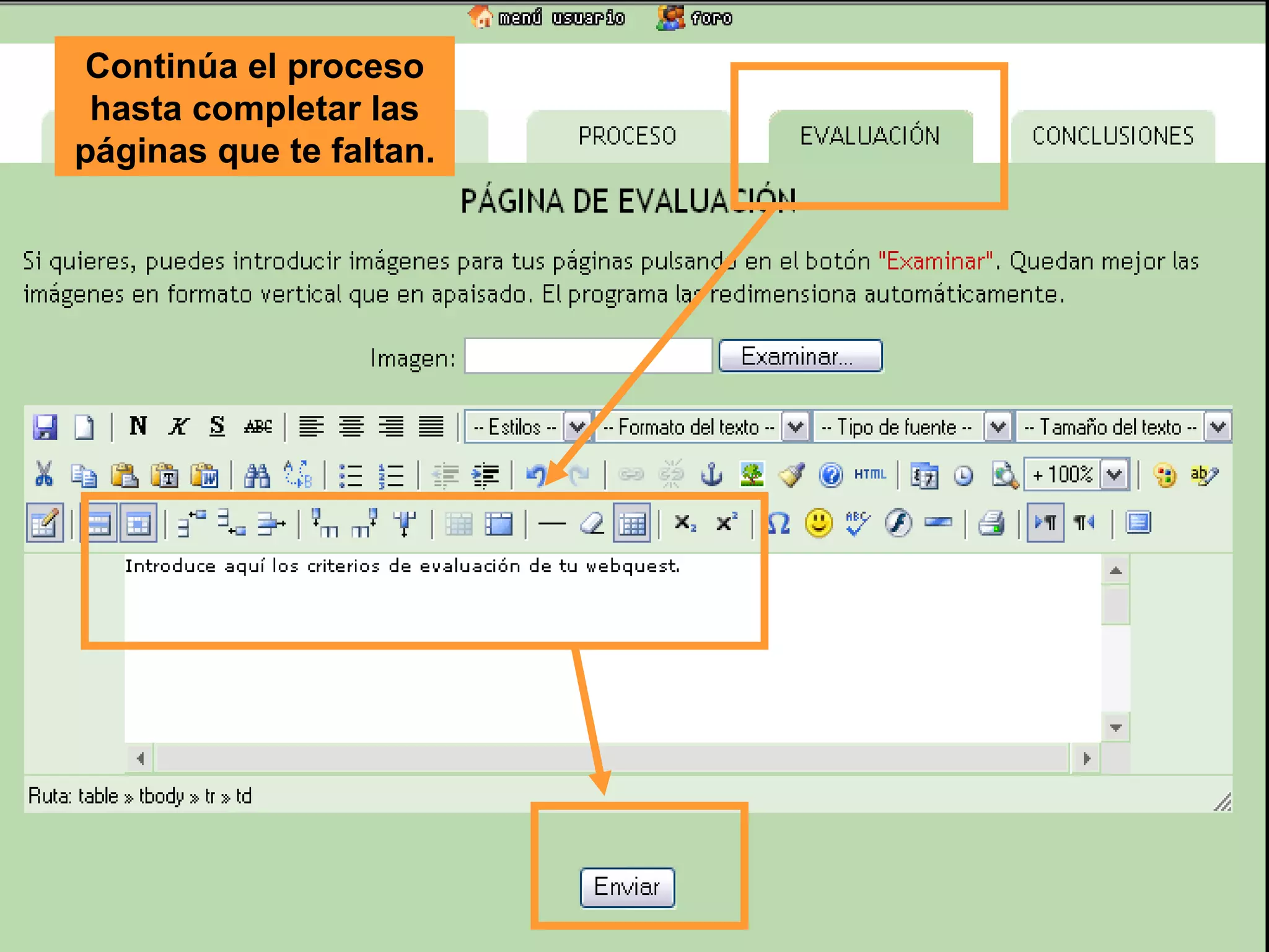 Continúa el proceso hasta completar las páginas que te faltan. 