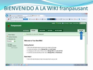 BIENVENIDO A LA WIKI franpausantCLIC IZQ.