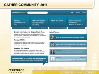 GATHER COMMUNITY, 2011




          Jeff’s Forum pic
 