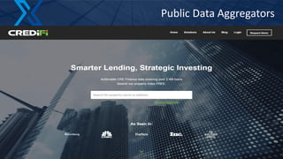 Public Data Aggregators
15
 