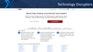 44
Technology Disrupters
 