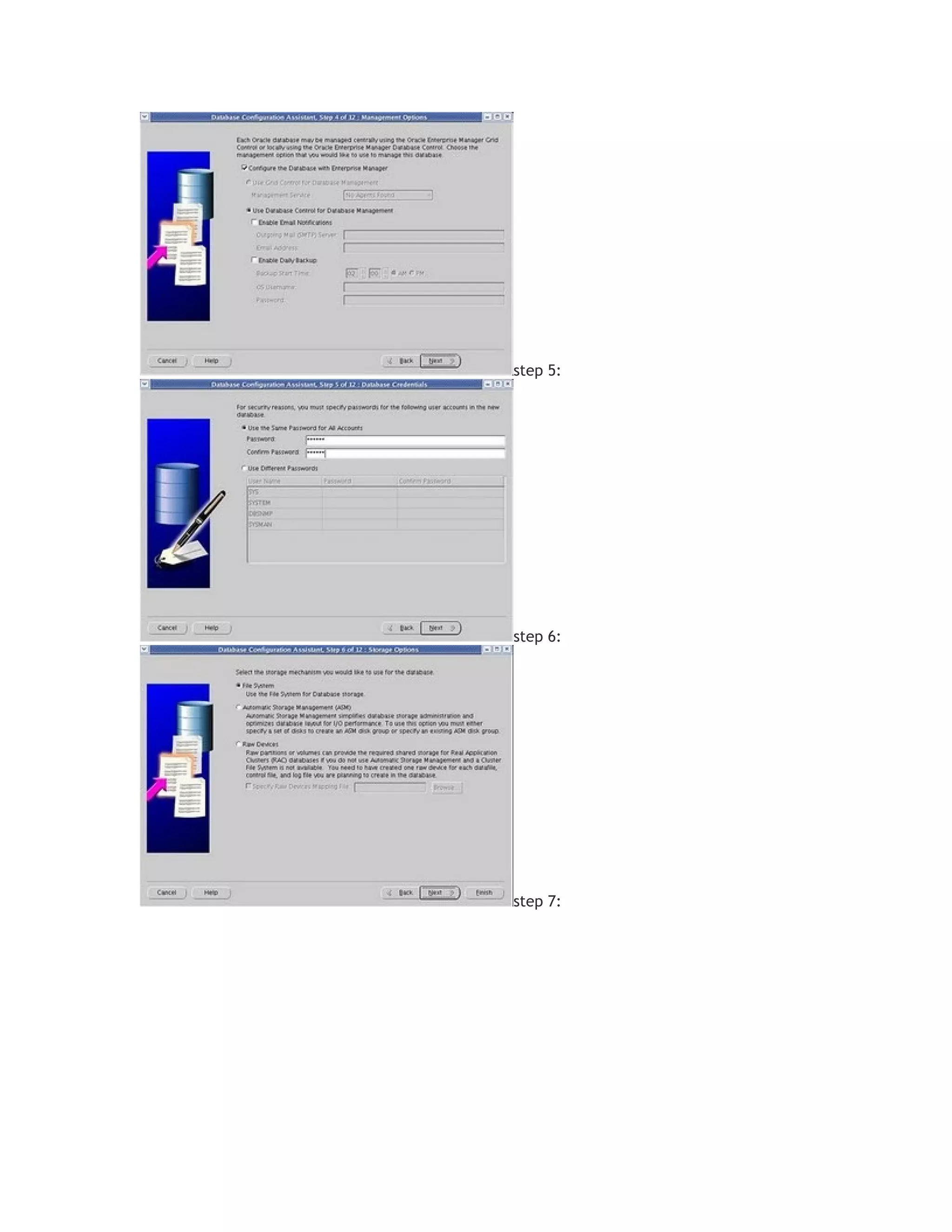 step 5:

step 6:

step 7:

 