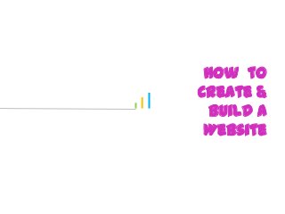 How to
Create &
Build A
Website
 