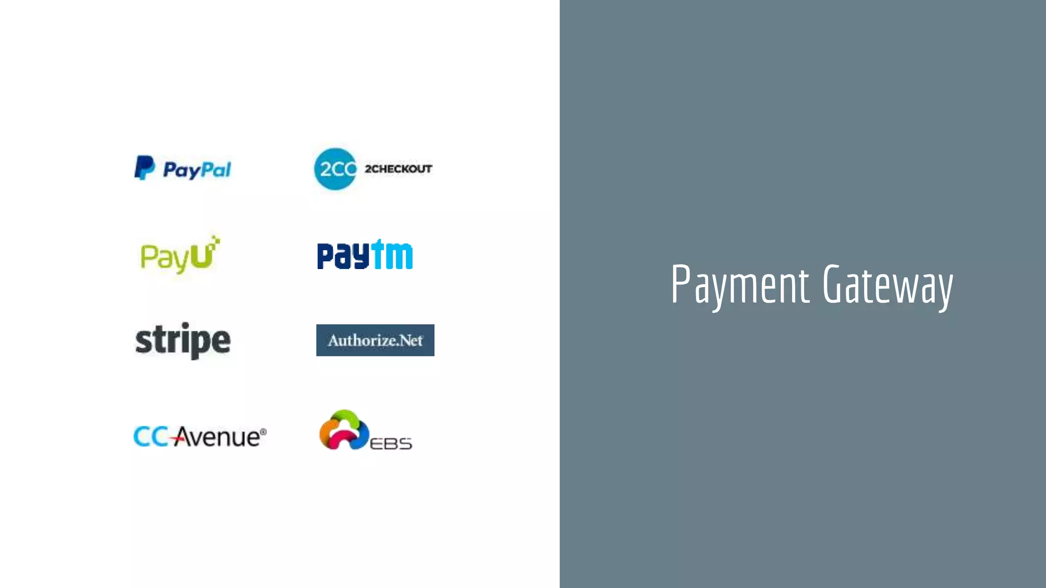 Payment Gateway
 