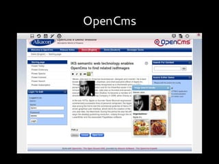 OpenCms
 
