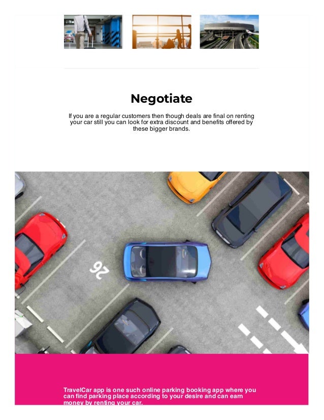 Ways to Make Best Money from Online Parking Booking App