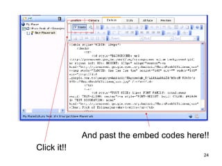 Create Your KML File by KML Editor | PPT