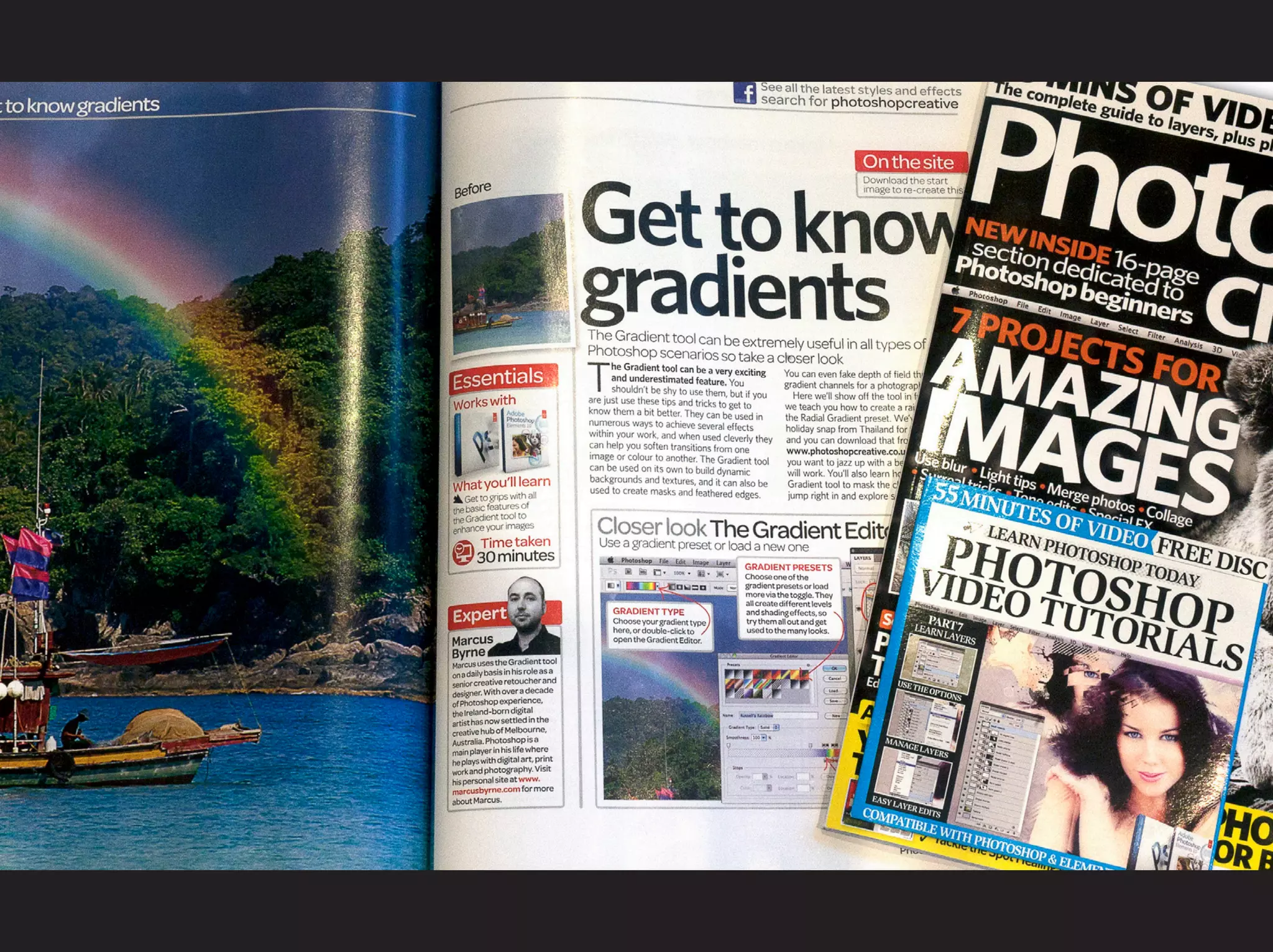 Marcus byrne
          SENIOR designer
          & creative RETOUCHER
With over a decade of international industry experience
across leading brands such as Honda, Holden,
Medibank, Australian Defence Force. Marcus works
across Print, Digital, 3D, Retouching, Photography and
Motion Graphics.
Marcus also writes and creates tutorials for Advanced
Photoshop and Photoshop Creative publications.
Most recently he created the cover artwork for
Advanced Photoshop exploring 3D Type.

Email	 marcusbbyrne@gmail.com
Web	 marcusbyrne.com / behance.net/mobdesign
 