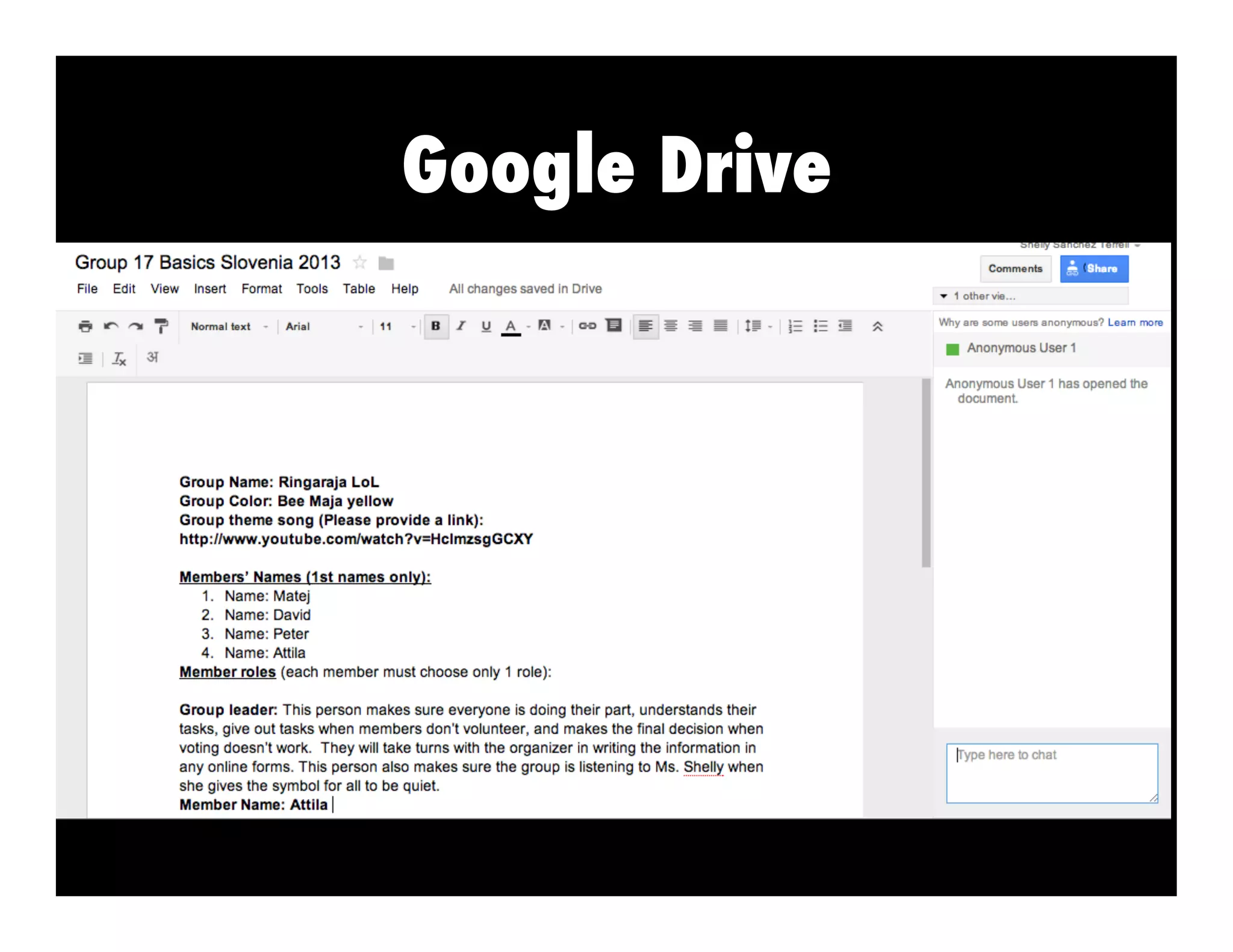 Google Drive

 