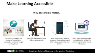 Creating a Culture of Learning in the Modern Workplace | PDF